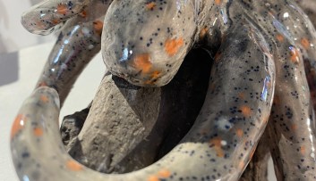 Vesper Poulpe en céramique Pièce unique